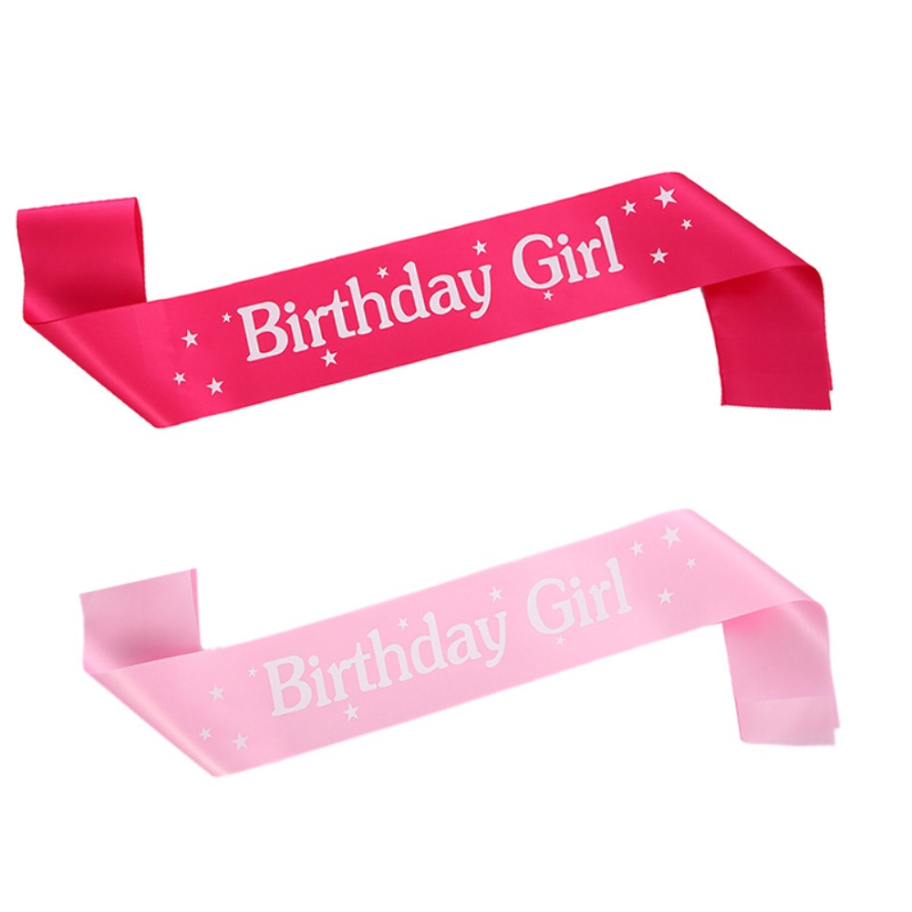 Science Of Happiness - Birthday Girl Sash for Girls Women