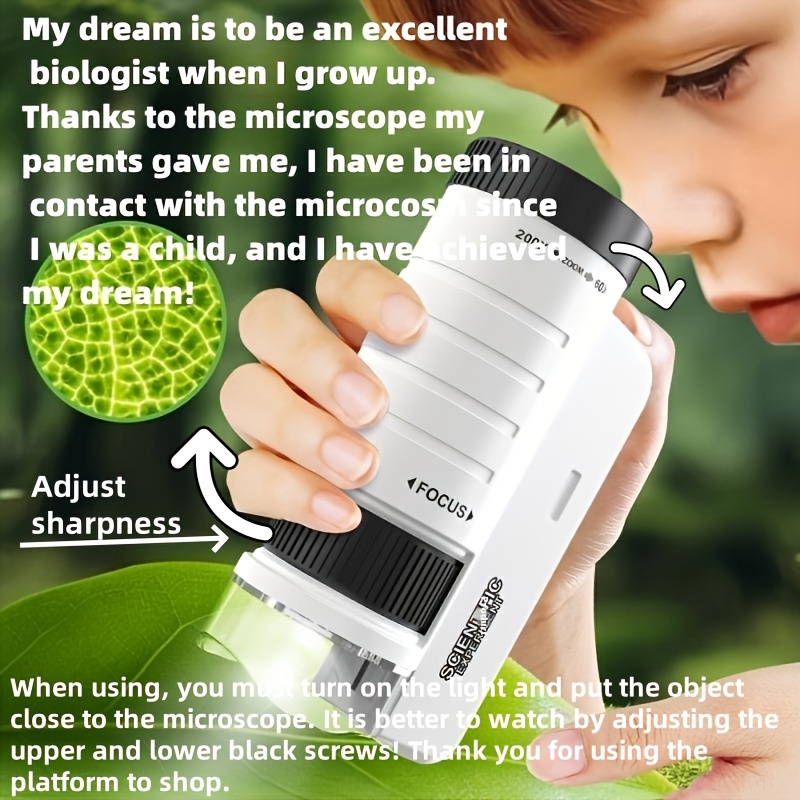 Handheld Microscope Kit Lab  H - đánh giá và giá Science Max