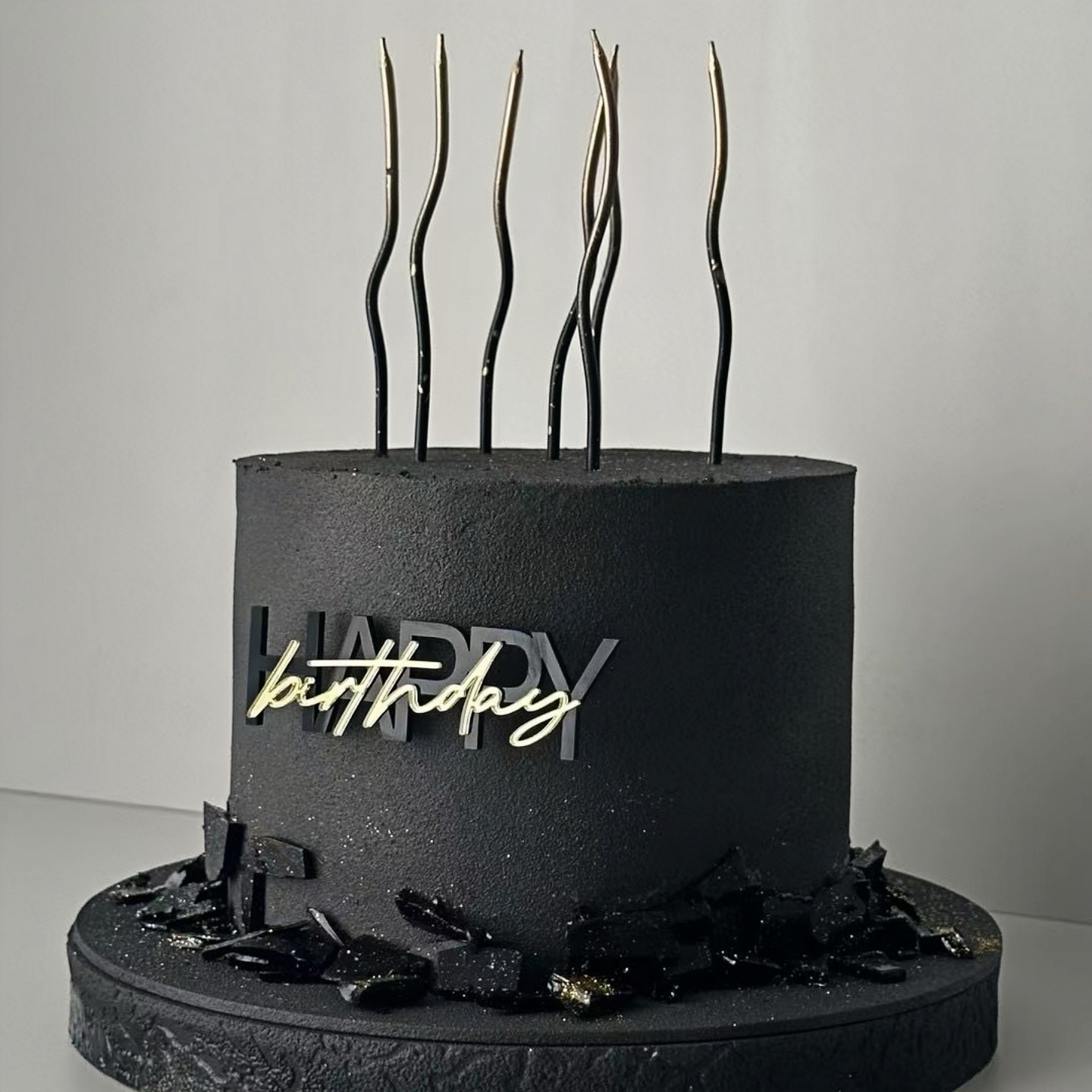 Black Gold Happy Birthday Mirr - đánh giá và giá Science Of Happiness