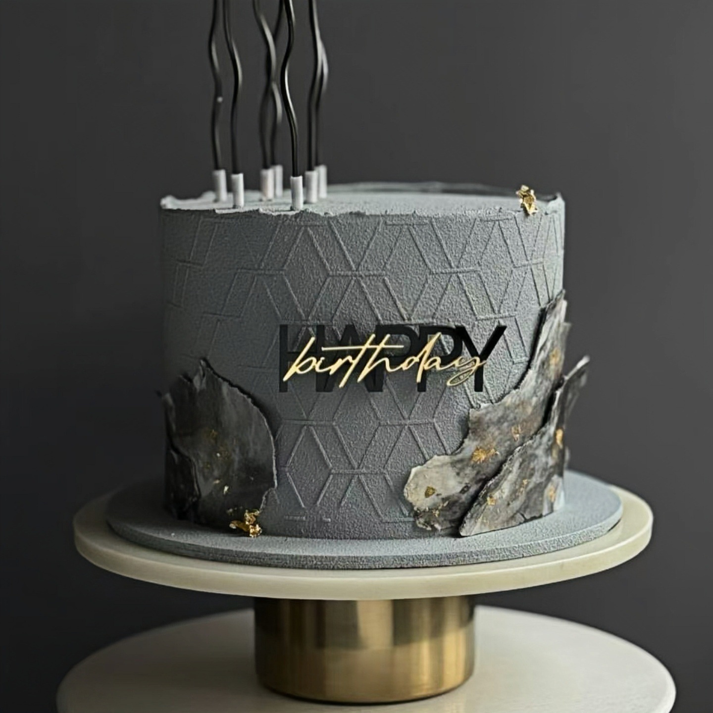 Black Gold Happy Birthday Mirr - đánh giá và giá Science Of Happiness