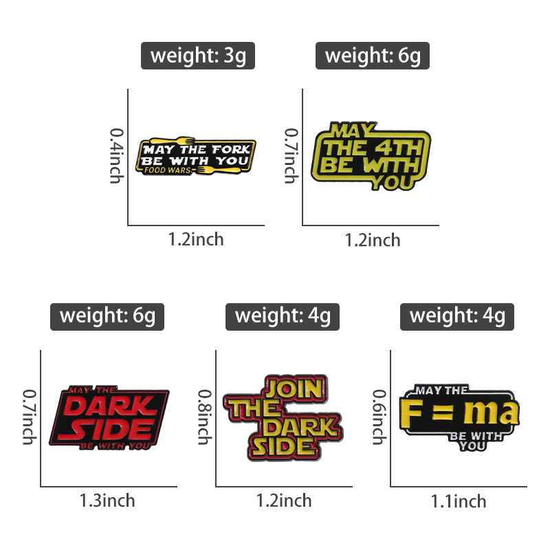 Join The Dark Side Enamel Pins - đánh giá và giá Science Buddies