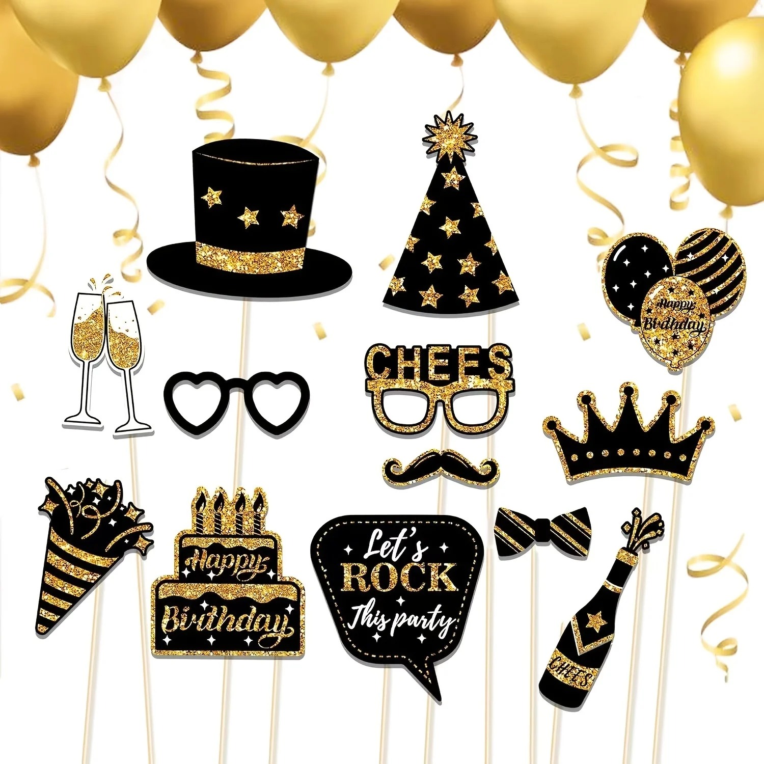 36pcs of Birthday Photo Booth  - đánh giá và giá Science Of Happiness