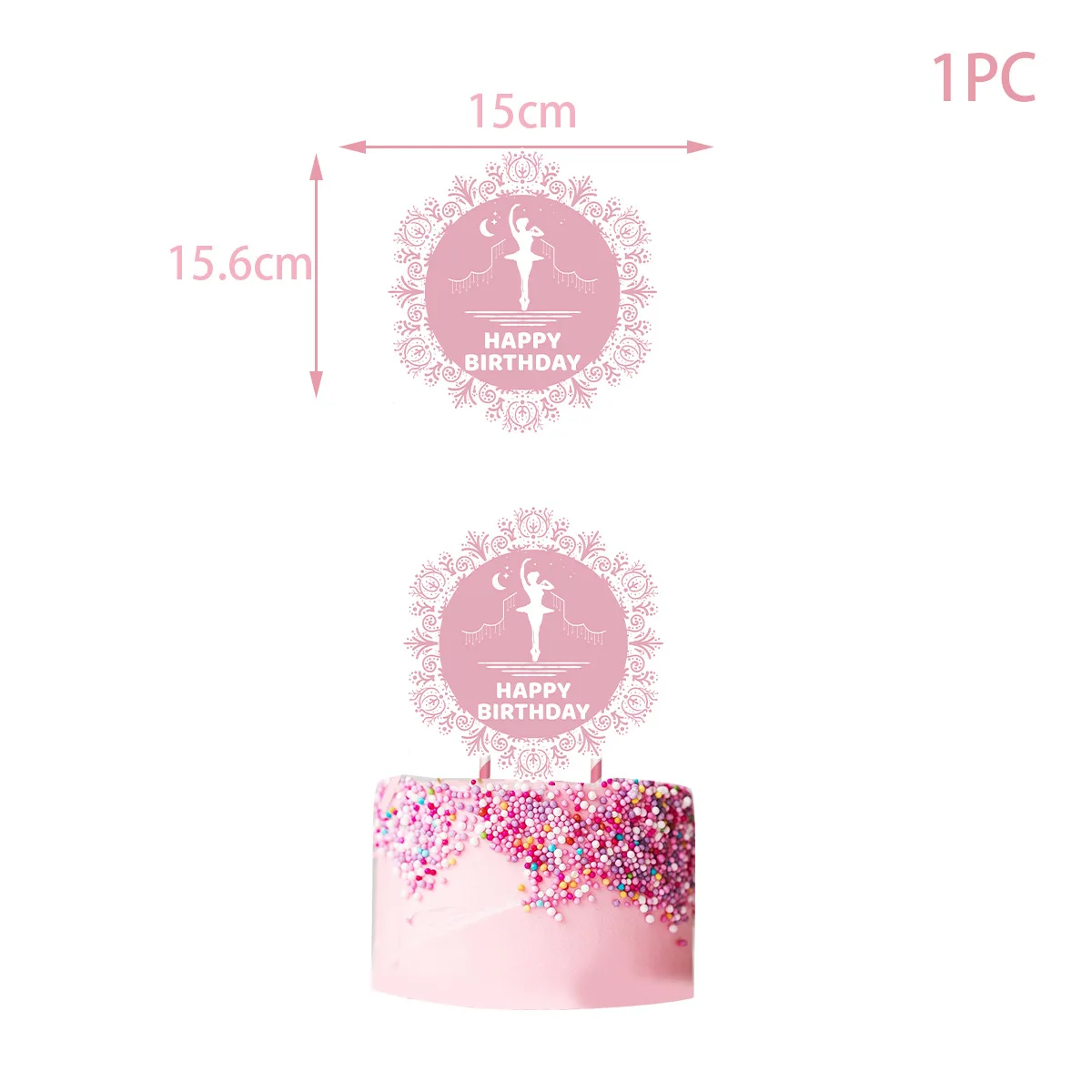 Pink Ballerina Ballet girl Hap - đánh giá và giá Science Of Happiness