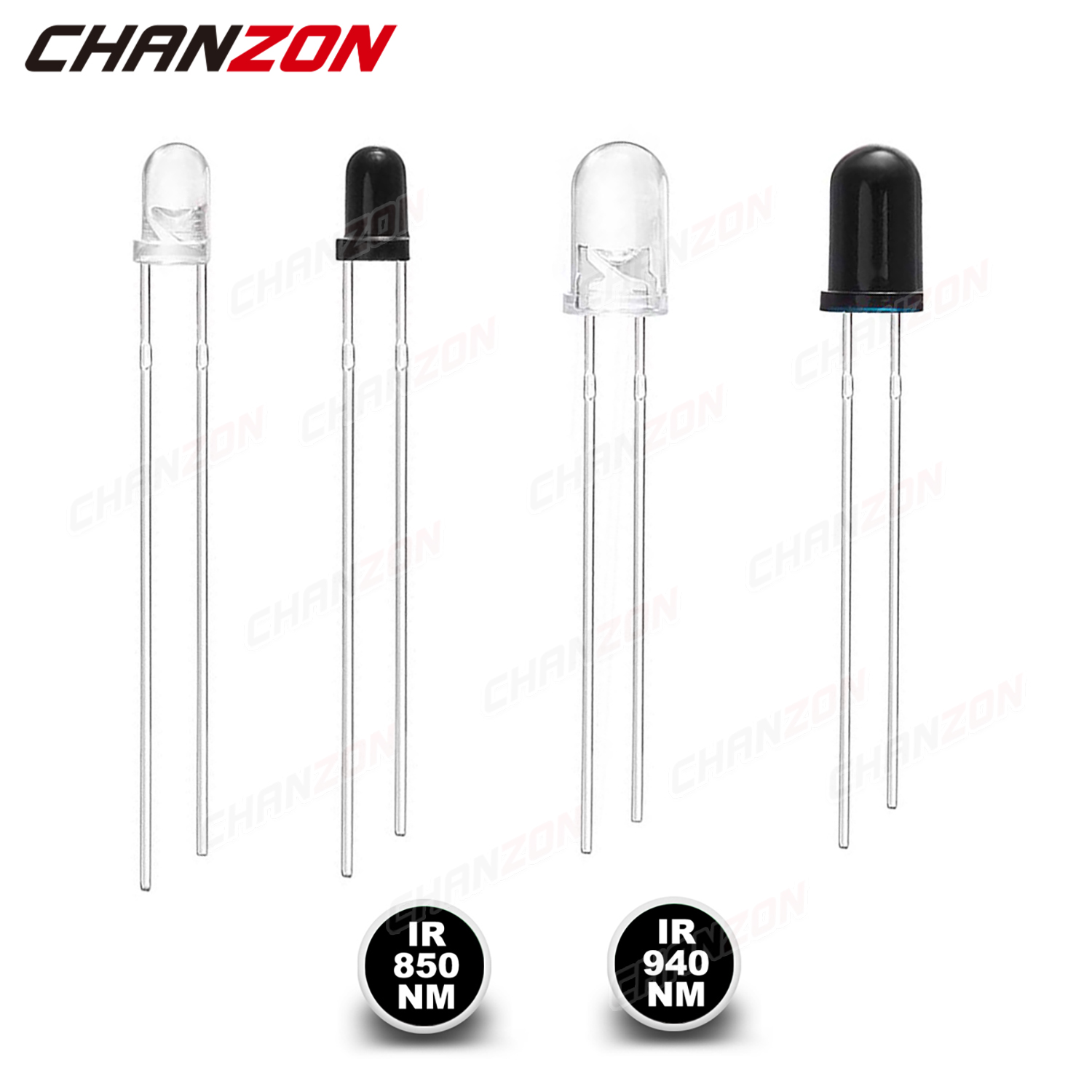 Bộ 100 3Mm 5Mm IR LED Diode Tr - đánh giá và giá Science And Hobby Photos
