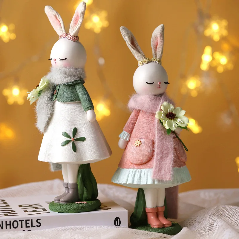 Spring Floral Rabbit Resin Orn - đánh giá và giá Science Of Happiness