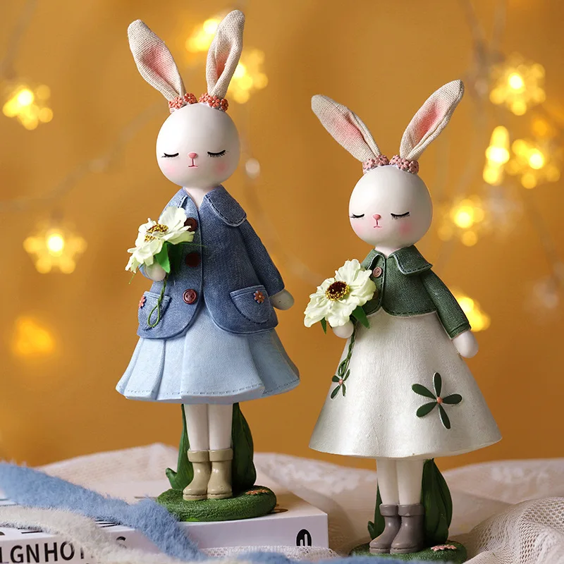 Spring Floral Rabbit Resin Orn - đánh giá và giá Science Of Happiness